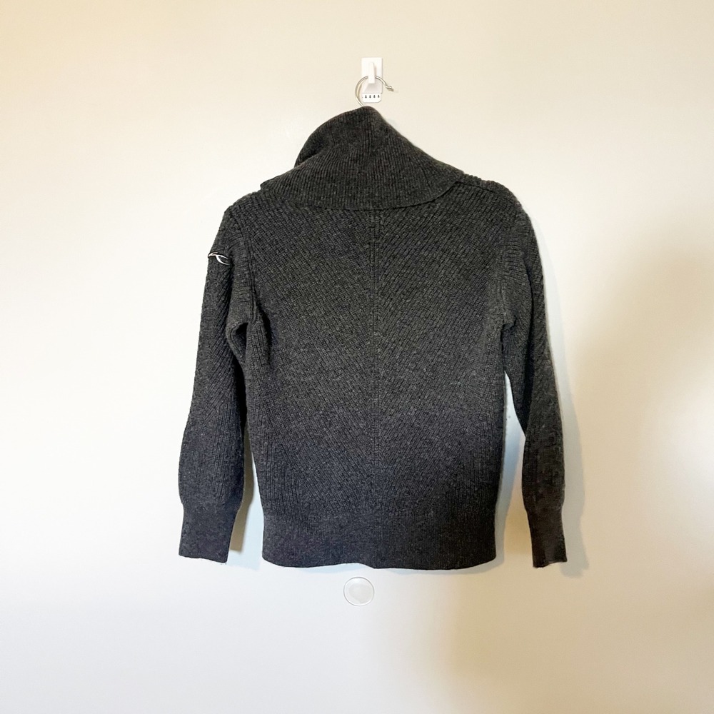 KJUS Geneva Wool Cashmere gray Sweater Turtleneck Icon - Picture 4 of 10